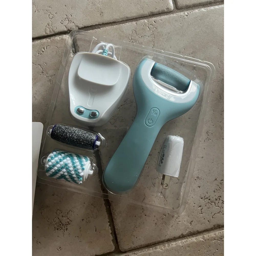 Amope Pedi Perfect Pro Rechargeable Foot File - Wet & Dry Callus Remover